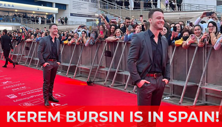 Kerem Bursin Is In Spain!