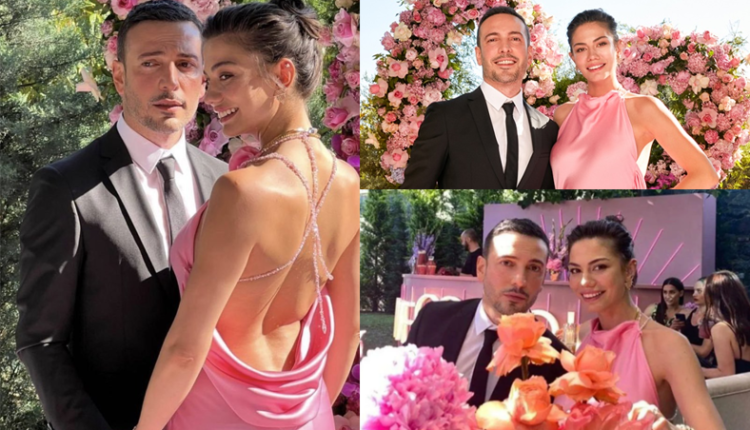 Demet Ozdemir and Oguzhan Koc's wedding invitation appeared!