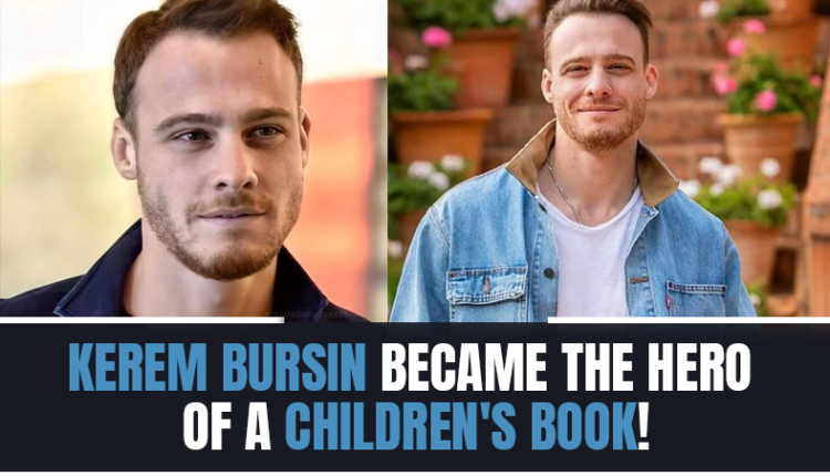 Kerem Bursin became the hero of a children's book (The Banana Tree)!