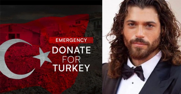 Can Yaman has launched an aid campaign for Turkey in Italy!