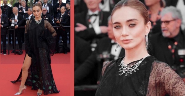 Damla Sonmez on the Red Carpet in Cannes